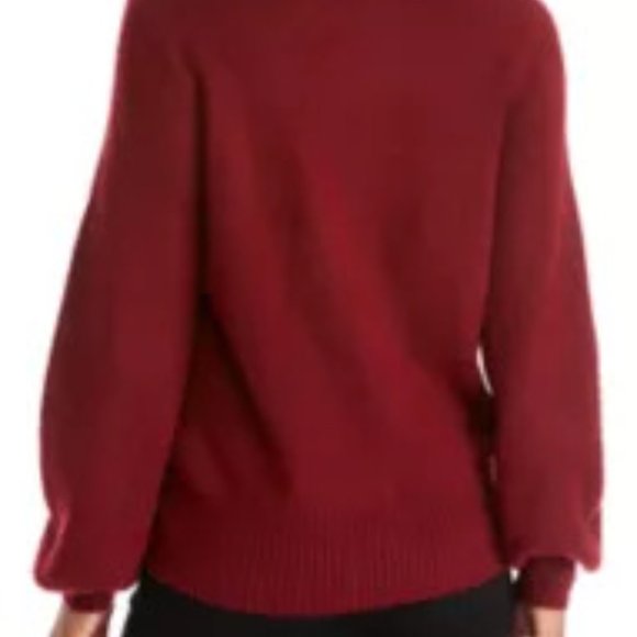 NEW WITHOUT TAGS WOMEN'S CROWN & IVY PETITE JEWEL SLEEVE SWEATER- SMALL - Picture 2 of 3